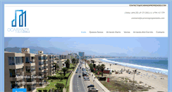 Desktop Screenshot of ocaranzapropiedades.com